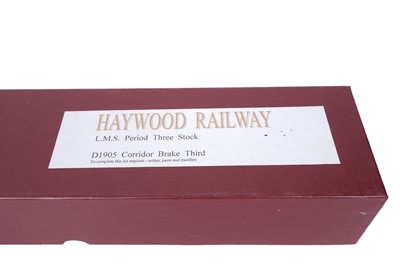 Lot 36 - Two boxed 0-gauge carriages