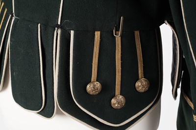 Lot 247 - Highland Light Infantry pipers or bandsmans cape; and two other items