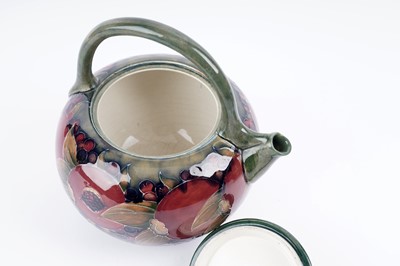 Lot 925 - A William Moorcroft three-piece tea set