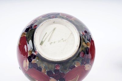 Lot 925 - A William Moorcroft three-piece tea set