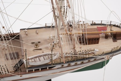 Lot 620 - A collection of four modern wooden model Barques