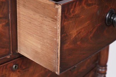 Lot 86 - A Victorian mahogany bowfront chest of drawers