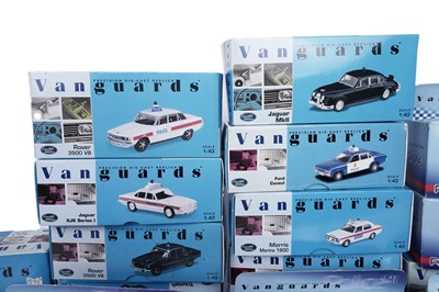 Lot 159 - A collection of diecast model police cars