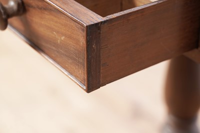 Lot 79 - A William IV mahogany worktable