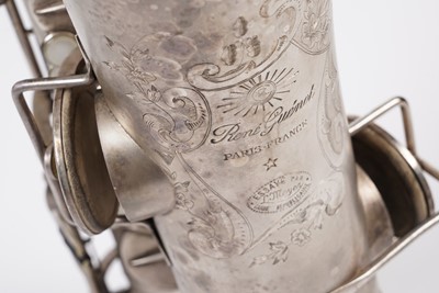 Lot 28 - A Rene Guenot tenor saxophone