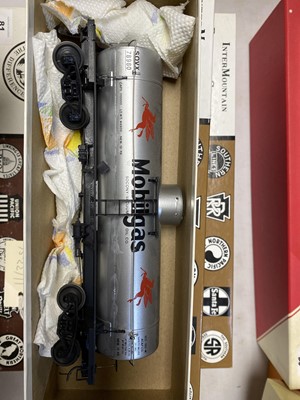 Lot 80 - Red Caboose 0-gauge tankers and rolling stock