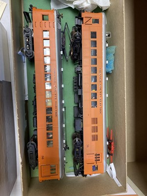Lot 80 - Red Caboose 0-gauge tankers and rolling stock
