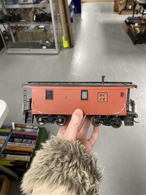 Lot 80 - Red Caboose 0-gauge tankers and rolling stock