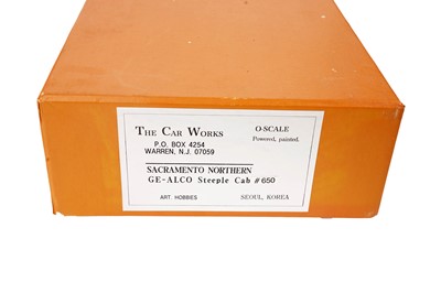 Lot 158 - The Car Works 0 scale cabs and cars