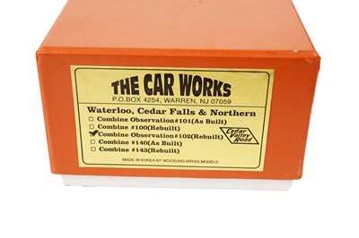 Lot 158 - The Car Works 0 scale cabs and cars
