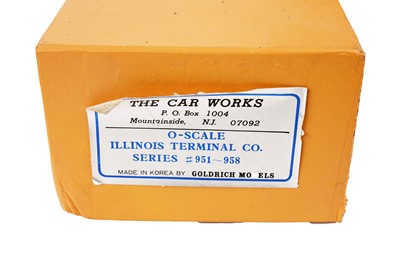 Lot 158 - The Car Works 0 scale cabs and cars
