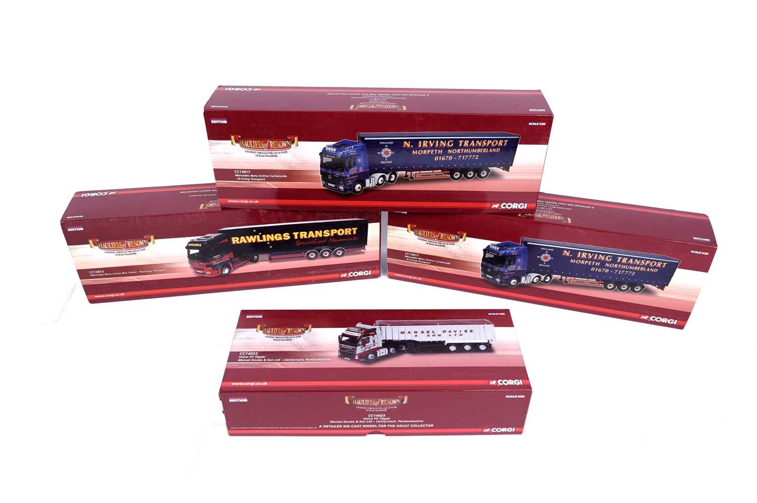 Lot 109 - ﻿A collection of Corgi Hauliers of Renown scale 1:50 diecast models