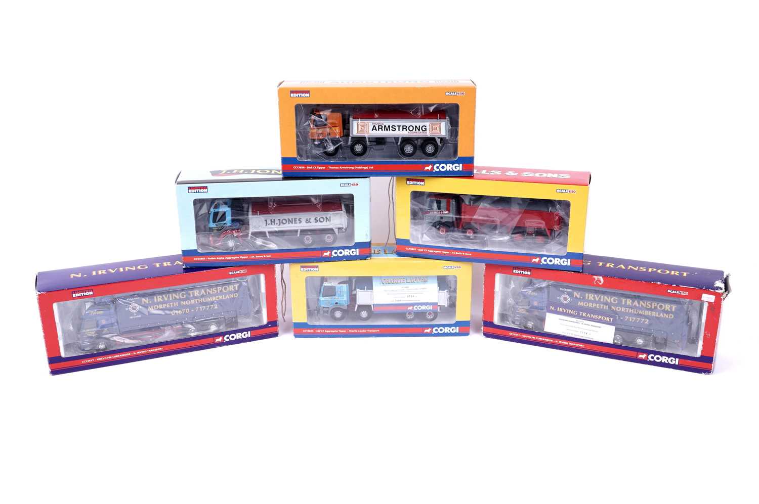 Lot 111 - A collection of Corgi Limited Edition Collectibles 'Rigids' diecast model vehicles