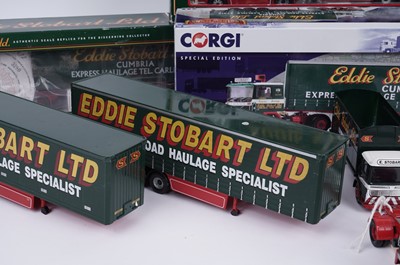 Lot 115 - ﻿A collection of Corgi 'Eddie Stobart' diecast model vehicles