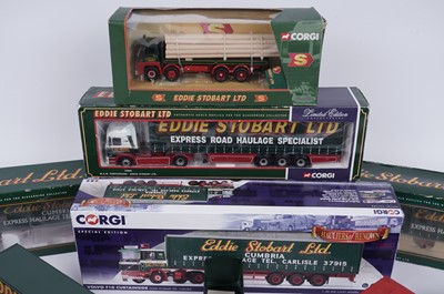 Lot 115 - ﻿A collection of Corgi 'Eddie Stobart' diecast model vehicles