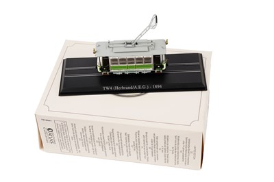 Lot 129 - A collection of ten boxed Atlas Editions diecast model trams