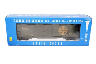 Lot 5 - Pecos River Brass 0 scale cars and hopper