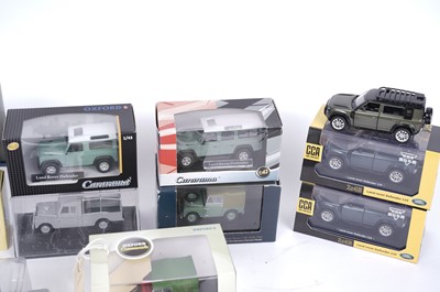 Lot 185 - ﻿A selection of diecast model Land Rovers, by Corgi and other makers