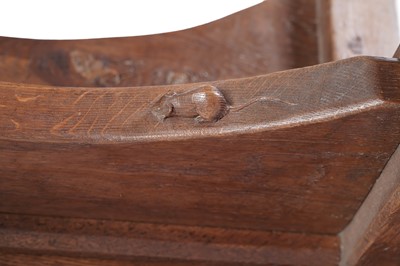 Lot 1427 - Robert ‘Mouseman’ Thompson of Kilburn: an oak octagonal dining table