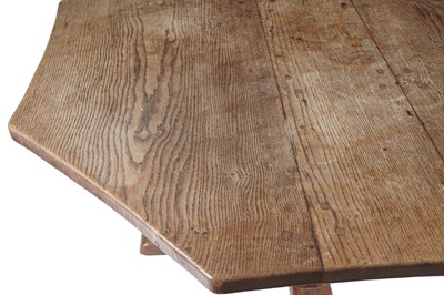 Lot 1427 - Robert ‘Mouseman’ Thompson of Kilburn: an oak octagonal dining table