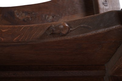 Lot 1427 - Robert ‘Mouseman’ Thompson of Kilburn: an oak octagonal dining table