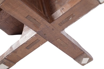 Lot 1427 - Robert ‘Mouseman’ Thompson of Kilburn: an oak octagonal dining table