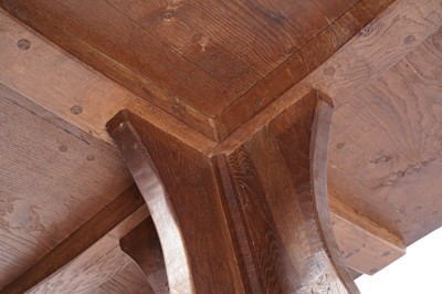 Lot 1427 - Robert ‘Mouseman’ Thompson of Kilburn: an oak octagonal dining table
