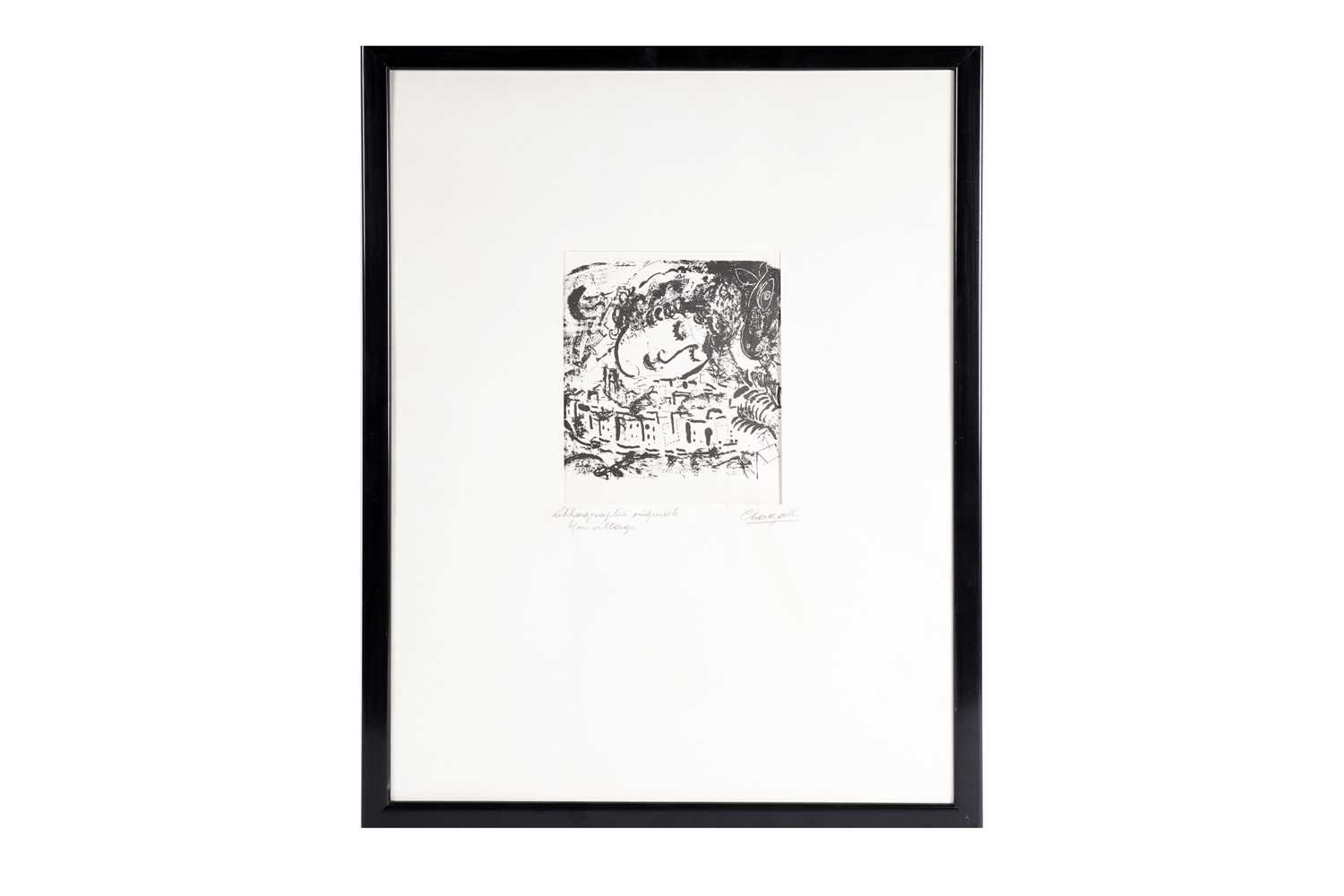 Lot 1007 - After Marc Chagall -The Village | lithograph