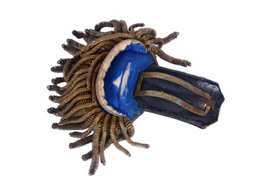 Lot 223 - A pair of Victorian Royal Navy epaulettes