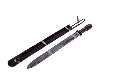 Lot 138 - A 19th Century Bhutanese short sword