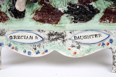 Lot 934 - An Obadiah Sherratt group 'Grecian and Daughter'