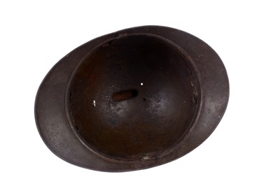 Lot 201 - Two French Adrian helmets