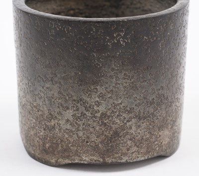 Lot 896 - A Chinese bronze brush washer