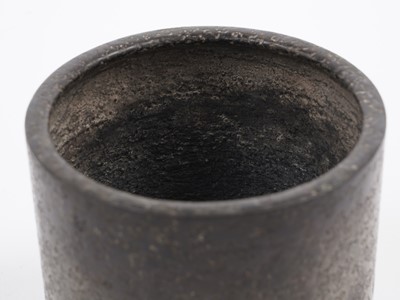 Lot 896 - A Chinese bronze brush washer