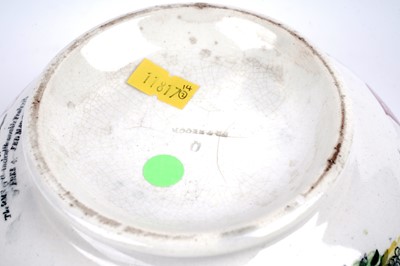 Lot 952 - Two 19th Century pearlware bowl, one by Moore & Co., Sunderland