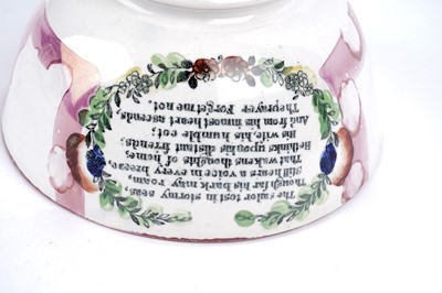 Lot 952 - Two 19th Century pearlware bowl, one by Moore & Co., Sunderland