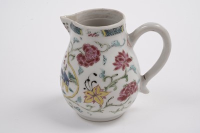 Lot 881 - A Chinese sparrow beak jug; and three saucers