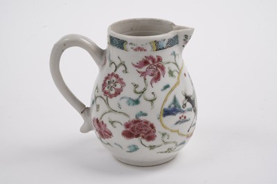 Lot 881 - A Chinese sparrow beak jug; and three saucers