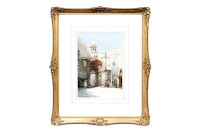 Lot 943 - Noel Harry Leaver - A Moorish Archway, and An Arabian City | watercolour