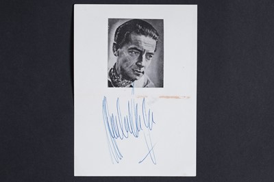 Lot 753 - Autographs of musicians and sports personalities