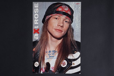 Lot 753 - Autographs of musicians and sports personalities