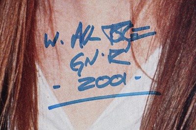 Lot 753 - Autographs of musicians and sports personalities
