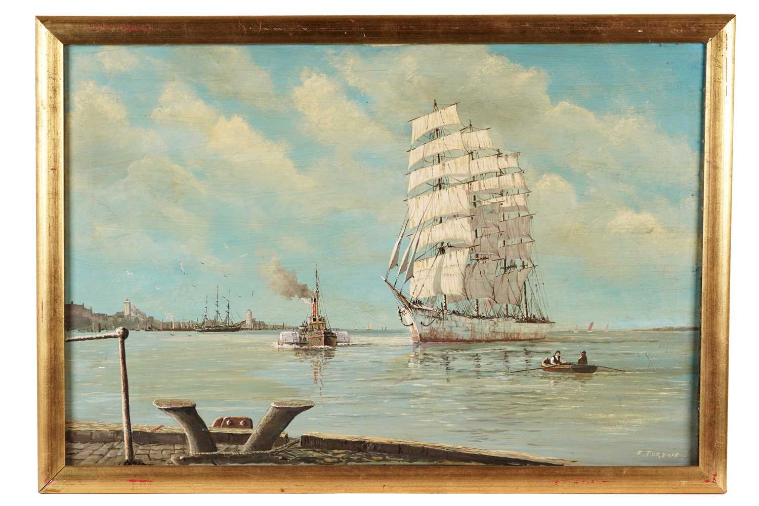 Lot 122 - Frederick Tordoff - Arrival | oil