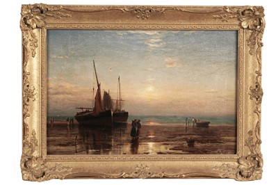 Lot 123 - Duncan Fraser Mclea - Leith Fishing Boats Offloading & Leith Fishing Boats | oils