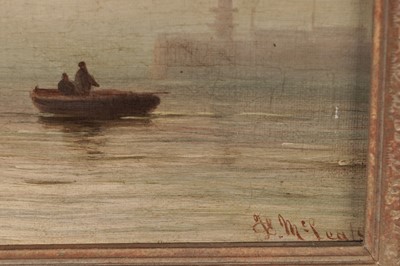 Lot 123 - Duncan Fraser Mclea - Leith Fishing Boats Offloading & Leith Fishing Boats | oils