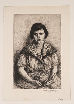 Lot 16 - Isabel Codrington - Phoebe | etching