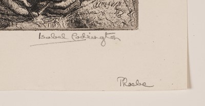 Lot 16 - Isabel Codrington - Phoebe | etching
