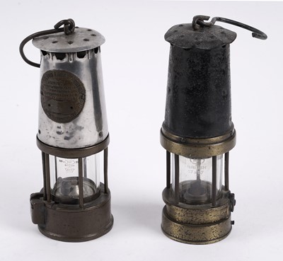 Lot 102 - Two early 20th Century miner’s lamps