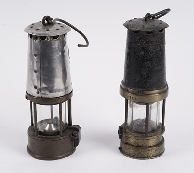 Lot 102 - Two early 20th Century miner’s lamps