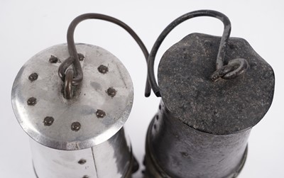 Lot 102 - Two early 20th Century miner’s lamps